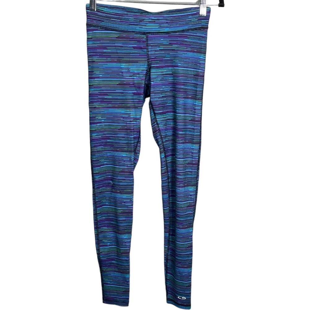 C9 by Champion Duo Dry Blue Purple XS Active Athletic Pants Leggings Cropped